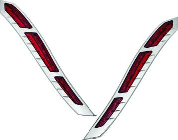 Kuryakyn LED Rear Fender Strip Lights For Indian Chrome, Ophalen of Verzenden, Nieuw