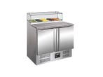 SARO Pizzawerkbank met glasvitrine - PS 200 G, Verzenden, Nieuw in verpakking, Koelen en Vriezen