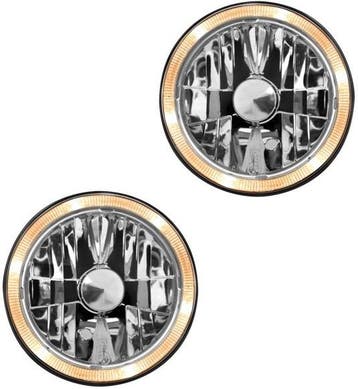 Koplampen VW Golf II Angel Eyes clear chroom, Ophalen of Verzenden, Nieuw