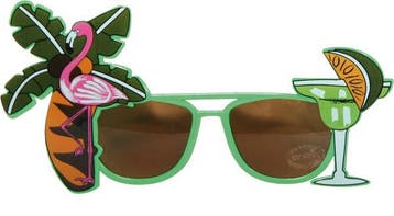 Tropical Cocktail Bril, Kleding | Dames, Verzenden, Nieuw