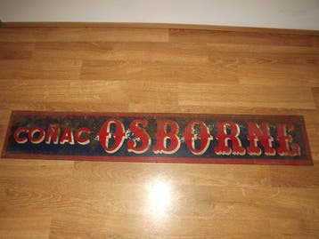 Cognac Osborne - Emaille bord - CHAPA