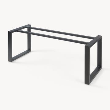 Tafelonderstel Vestmalu 160x70x72 cm zwart [en.casa], Huis en Inrichting, Verzenden, Nieuw