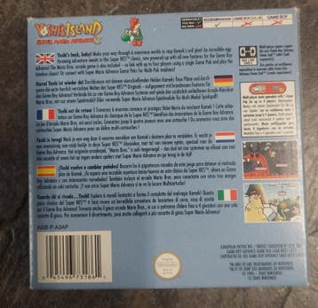 Yoshis Island super mario advance 3(Gameboy Advance, Spelcomputers en Games, Games | Nintendo Game Boy, Ophalen of Verzenden, Zo goed als nieuw