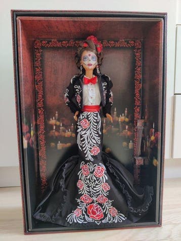 Mattel - Barbiepop Barbie X Benito Santos Dia de Muertos -, Antiek en Kunst