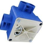 ABB Centraaldoos 55mm Blauw met deksel - duurzaam LED toebeh, Ophalen of Verzenden, Nieuw