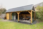 SPECIALE DEAL! Drentse kapschuur van 9x4m €12.770 ex btw, Tuin en Terras, Overkappingen, Verzenden, Nieuw, Veranda