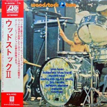 LP gebruikt - Various - Woodstock Two (Japan, 1971), Verzenden, Zo goed als nieuw, Overige formaten