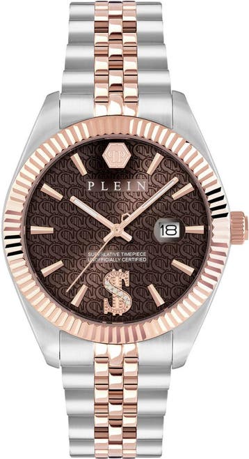 Philipp Plein PWMFA0925 Date Superlative horloge, Sieraden, Tassen en Uiterlijk, Horloges | Heren, Overige merken, Staal, Verzenden