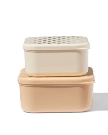 HEMA Snackboxen teddy - 2 stuks van €4.99 voor €2.99 sale, Verzenden, Nieuw