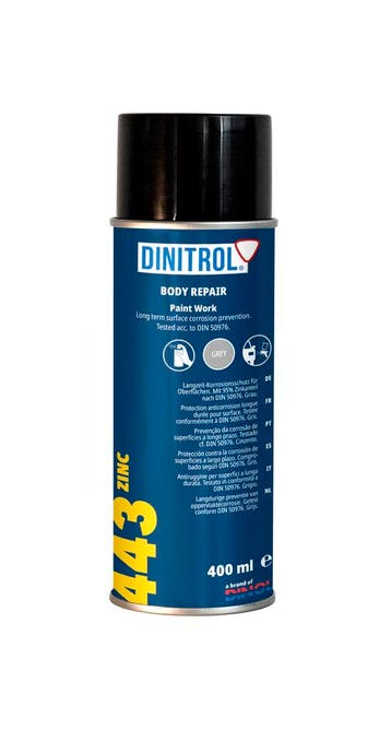 Pyrmo Dinitrol Zinc 443 Zinkspray 400 ml P-443, Ophalen of Verzenden