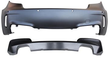Achterbumper | 1M - Look | geschikt voor BMW 1-serie E82 E88, Verzenden, Nieuw, BMW