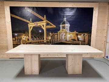 Steigerhouten Eettafel, Bartafel of Tafelblad? Alles op maat, Huis en Inrichting, Tafels | Eettafels, Overige materialen, 100 tot 150 cm