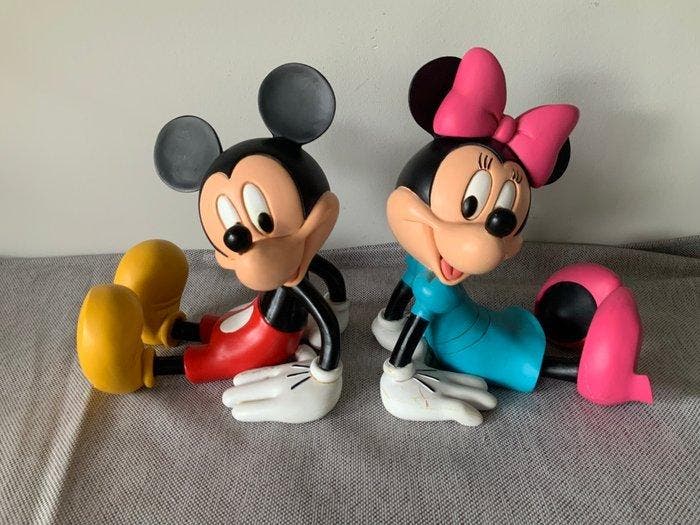 Mickey Mouse, Minnie Mouse - 2 bookends, Verzamelen, Disney