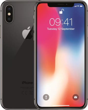 nieuwstaat Apple iPhone 10 (X) 256GB zwart + nieuwe accu, Telecommunicatie, Mobiele telefoons | Apple iPhone, Ophalen of Verzenden