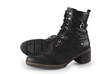 Pikolinos Veterboots in maat 40 Zwart, Kleding | Dames, Verzenden, Zwart, Overige typen, Gedragen