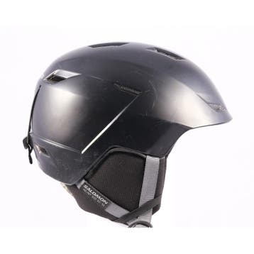 53 54 55 56 skihelm/snowboardhelm SALOMON PIONEER LT, Black/, Verzenden, Gebruikt, Salomon