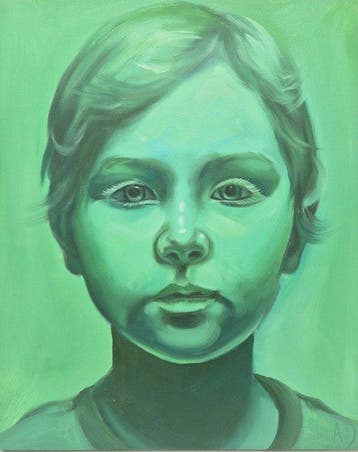 Anne Dias - (100% handpainted !) Medical Portrait