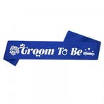 Sjerp Groom to Be wit met zwarte letters, Verzenden, Nieuw, Feestartikel, Geboorte of Huwelijk