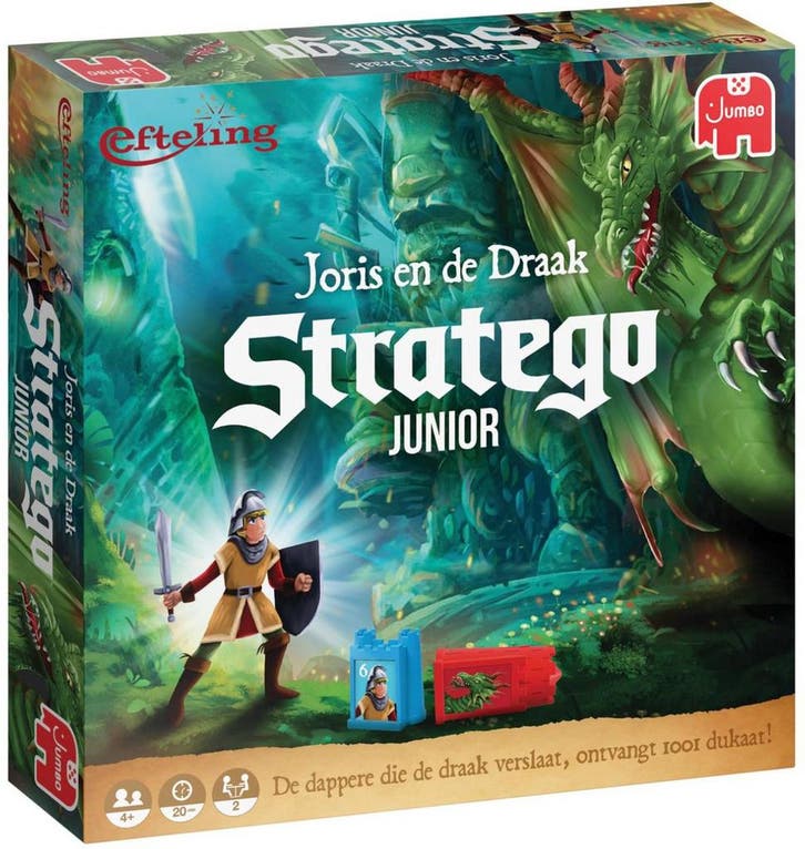 Jumbo - Stratego Junior - Efteling - Joris en de Draak -, Kinderen en Baby's, Speelgoed | Overig, Verzenden