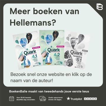 Quark 3.2 - leerwerkboek - Hellemans 9789045549163, Boeken, Verzenden, Gelezen, Hellemans