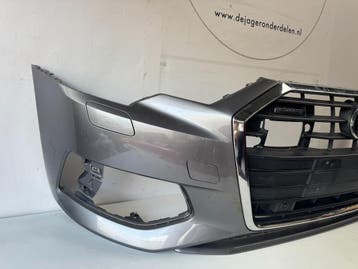 AUDI A6 C8 4K S-LINE VOORBUMPER BUMPER 4K0807437C 4K0853651A, Auto-onderdelen, Ophalen, Gebruikt, Voor, Audi