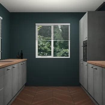 Beton Parelgrijs-keuken Lusaka 45668, Verzenden, Nieuw