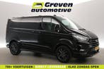 Ford Transit Custom 2.0 TDCI L1H1 Sport 185PK  Airco  Cruise, Zwart, Nieuw, Ford, Te koop