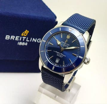 Breitling - Superocean Heritage II “Blue Dial” -, Sieraden, Tassen en Uiterlijk, Nieuw