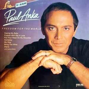 LP gebruikt - Paul Anka - Freedom For The World, Verzenden, Zo goed als nieuw, Overige formaten