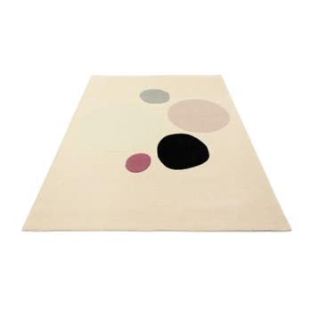 De Rebellenclub Vloerkleed Abstract & Verfijnd - Bubbles 200, Ophalen of Verzenden, Nieuw, Overige kleuren, Overige vormen