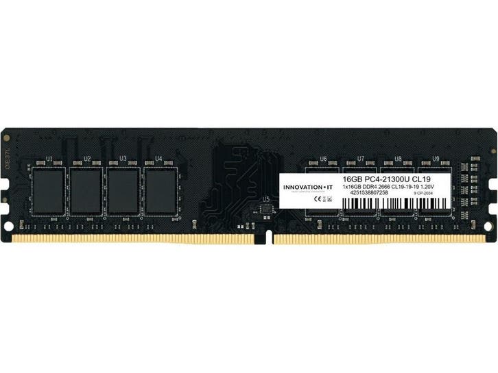 Innovation IT - 16GB DDR4 - 3200MHz CL22 1.2V LD, Computers en Software, RAM geheugen, Nieuw, Verzenden