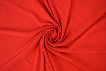 Lycra tule Rood - rol 50 meter, Verzenden, Nieuw, Rood