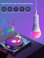 E27 LED lamp - Dimbaar - Smart lamp - 9W - 6 stuks - Aigosta, Verzenden, Zo goed als nieuw