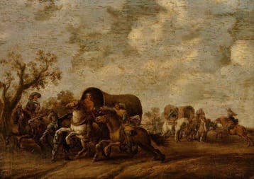 Adriaen van de Velde (1636 – 1672), Kring van - Een