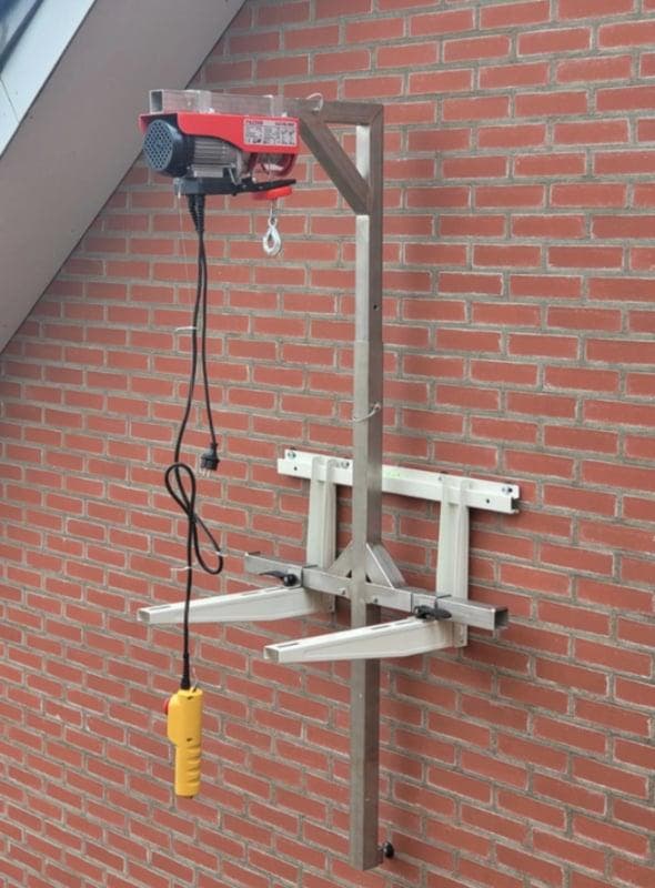 muurbeugel wandbeugel Takel Klima Lift voor Airco / warmt..., Doe-het-zelf en Verbouw, Lieren en Takels, Nieuw, Verzenden