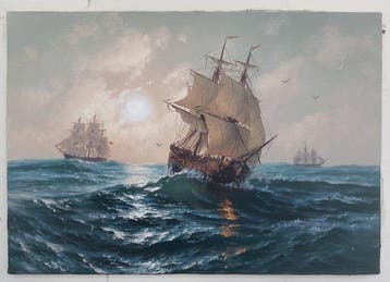 Karpenko Vitalii (XX) - Seascape