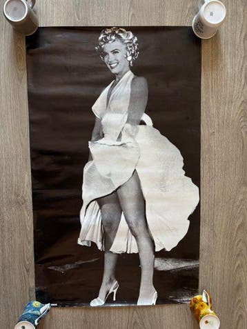 Sam Shaw - Marilyn Monroe – Poster originale anni ‘80 –