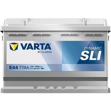 Varta Auto accu 12 volt 77 Ah SLI Dynamic type E44, Ophalen of Verzenden, Nieuw