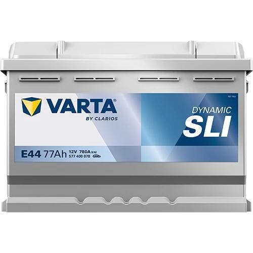 Varta Auto accu 12 volt 77 Ah SLI Dynamic type E44, Auto-onderdelen, Accu's en Toebehoren, Nieuw, Ophalen of Verzenden
