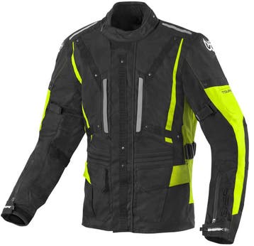 Berik Spencer Zwart Geel Waterdichte Textiele Motorjas, Motoren, Kleding | Motorkleding, Nieuw met kaartje, Jas | textiel, Berik