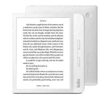 Kobo Libra H2O - Waterproof E-Reader - 7 inch - 32GB - Wit (, Computers en Software, E-readers, Verzenden, Zo goed als nieuw