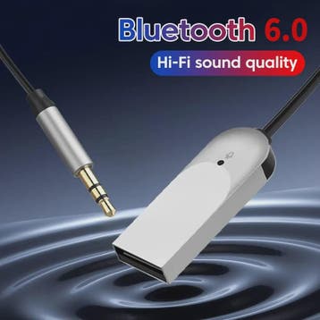 Draadloze Bluetooth 6.0 AUX Audio Ontvanger voor Auto & Hifi, Verzenden, Nieuw