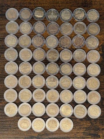 Duitsland. 2 Euro Various Years (60 coins) (Zonder