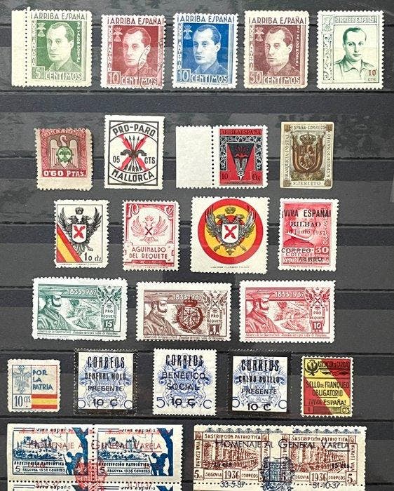 Spanje - Lokale uitgiften 1936 - Spaanse Burgeroorlog., Postzegels en Munten, Postzegels | Europa | Spanje