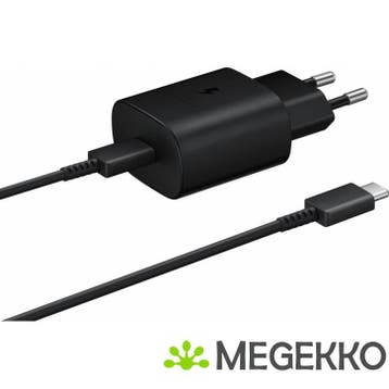 Samsung EP-TA800 25W USB-lader met kabel Zwart, Computers en Software, Overige Computers en Software, Verzenden, Nieuw