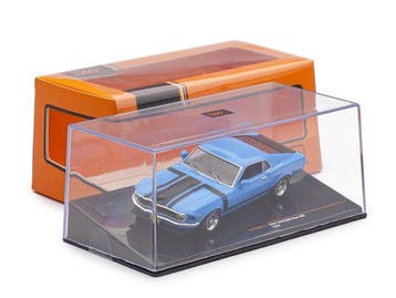 IXO 1:43 - Model sportwagen - Ford Mustang Boss 302 1970, Hobby en Vrije tijd, Modelauto's | 1:5 tot 1:12, Nieuw