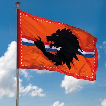 1x Reuze oranje Holland vlag 2 bij 3 meter - Oranje straat.., Ophalen of Verzenden, Nieuw