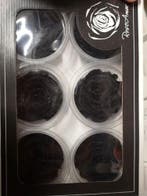 Geconserveerde rozen Geprepareerd Zwart L doos 6 stuks, Ophalen of Verzenden, Nieuw