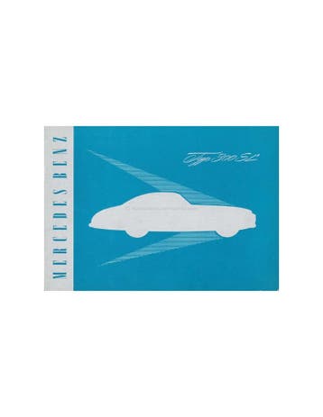1955 MERCEDES BENZ 300 SL BROCHURE ENGELS (USA), Nieuw, Author