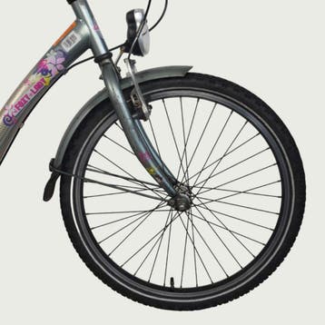 Loekie kinderfiets 22 inch, Ophalen of Verzenden, Gebruikt, Loekie